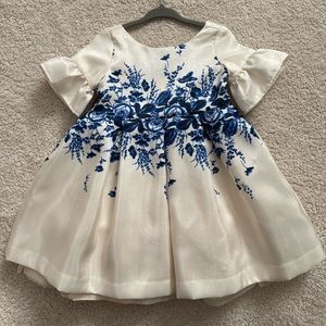 Janie and Jack baby girl party dress